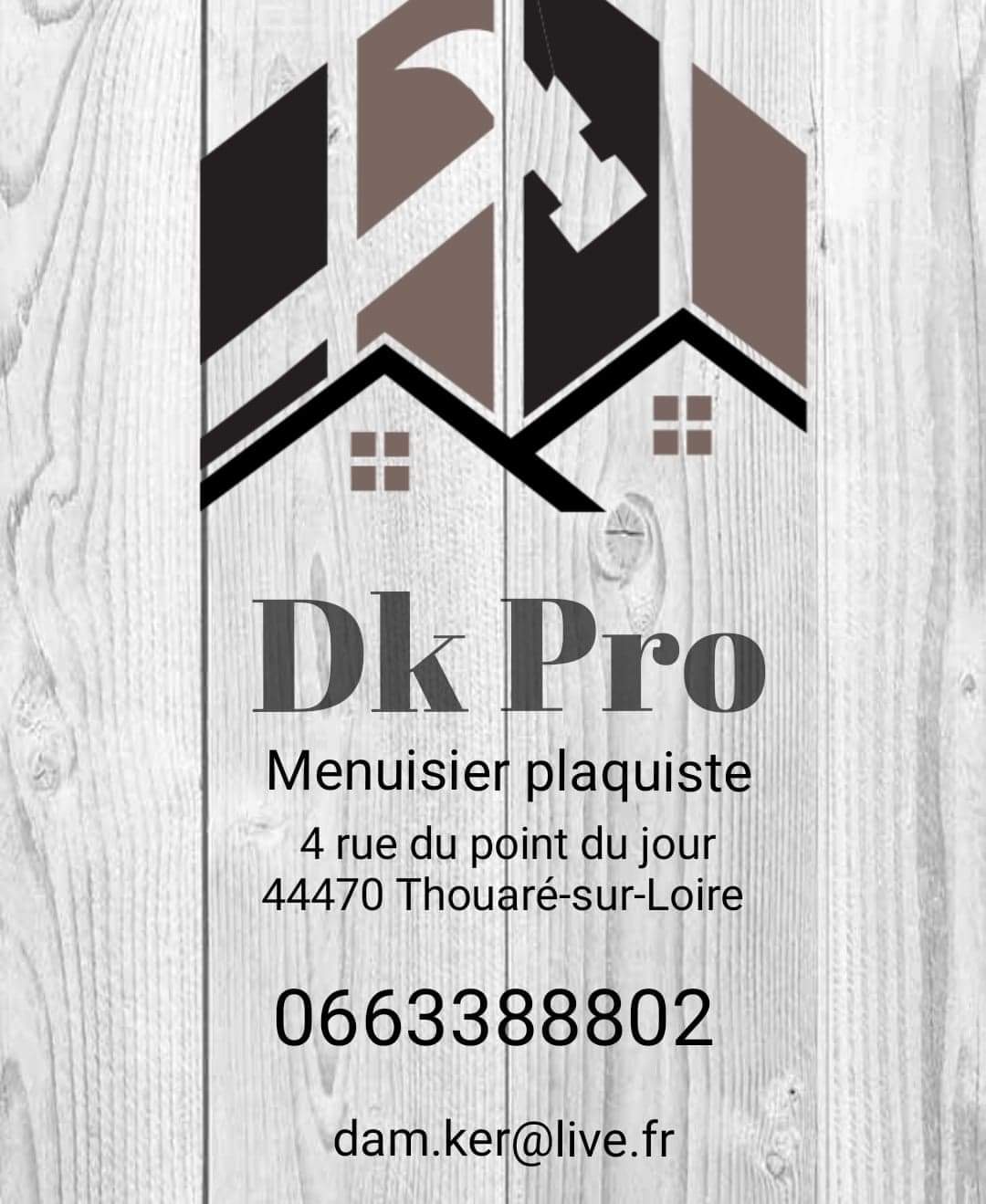 Dk Pro menuiserie plaquiste.